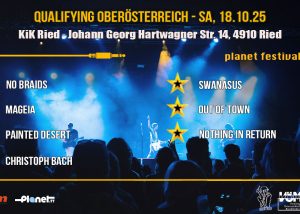 planet festival tour BANDCONTEST 2025 - Qualifying Oberösterreich