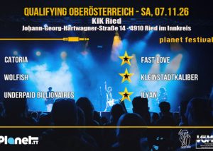 planet festival tour BANDCONTEST - OÖ Qualifying 2026